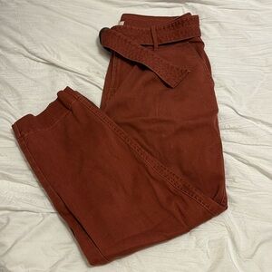 Maroon trousers pants size 8